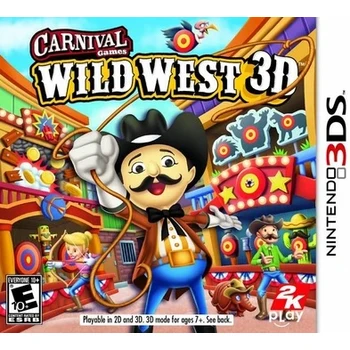 2k Games Nintendo Carnival Games Wild West 3D Refurbished Nintendo 3DS Game